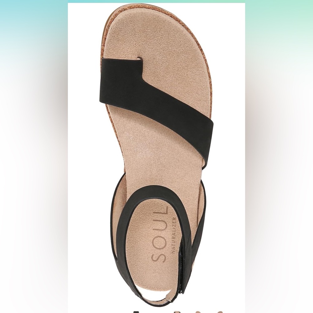 NWOT ⢠Naturalizer ⢠Women's SOUL ⢠Divina Sandal ⢠š¤ Black š¤ ⢠Size 9M ⢠- Picture 3 of 16